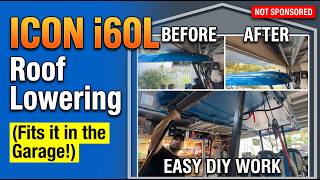 How To Get ICON I60L to Fit In Your Garage | Roof Lowering Kit