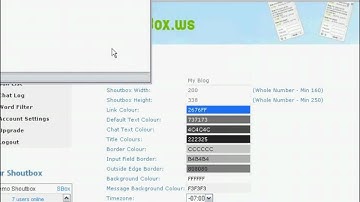 Shoutbox | Free Shoutbox @ Chatbox Tutorial For Wordpress Blog