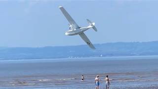 Incredible Low Flying Catalina Flying Boat