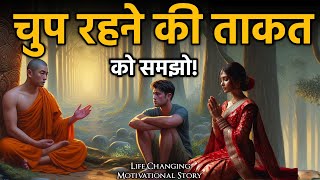 कम बोलने कि आदत डालो - Buddhist Story On POWER OF SILENCE| Gautam Buddha Story