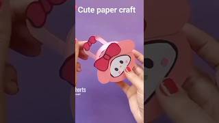 cute paper craft#youtubeshorts #papercraft #viral #fatimasart