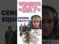 let&#39;s talk about gender equality#WomensDay #GenderEquality #EmpowerHer #EqualRights #women#india#maa