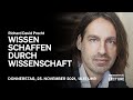 Richard David Precht: Wissen schaffen durch Wissenschaft