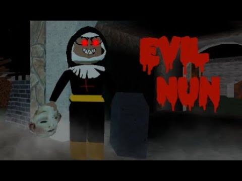 Evil Nun Roblox Horror Youtube - evil nun working roblox