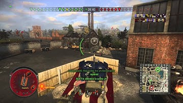 Widepark (North Spawn)- T26E4 Super Pershing -XBOX 360 WOT