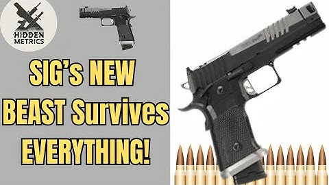 NEW Sig P211 GTO – First Shots, Drop Test & Mud Test | Is This The Toughest 9mm of 2025?