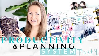How to Do a Weekly Planner Review | Functional Productivity System Series | Video 4 | Happy Planner