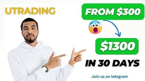 How to turn $300 to $1300 in 30 days using Utrading AI BOT (The latest tricks)- Liquidation proof