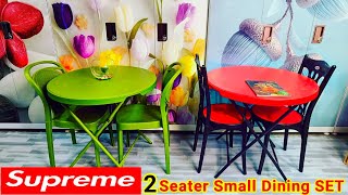 BEST Supreme Dining SET | Best plastic dining table 2 seater | 😱 Multi colour