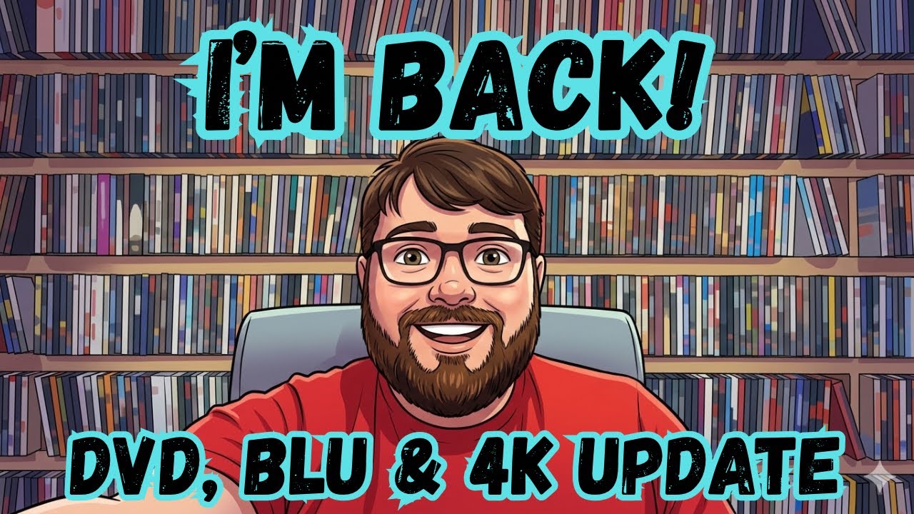 I’M BACK! - DVD, BLU RAY & 4K HAUL | January 2026