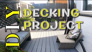 DIY DECKING PROJECT PLUS A  DIY  DECKING BOARD SHELF UK DECKING DIY 4K