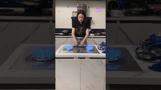 Menghuozao Gas stove with safety flameout protection for gas stoves Kitchen equipment .part 445