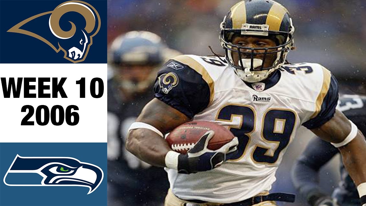 Rams vs Seahawks 2006 Week 10 - YouTube