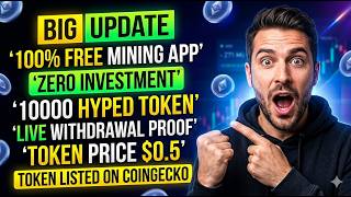 Hype Network | 100% Free Mining | Zero Investment | 10,000 HYPED Bonus | Withdrawal Update 2026