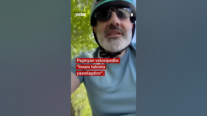 Paşinyan velosipedlə: “İnsanı təbiətə yaxınlaşdırır”