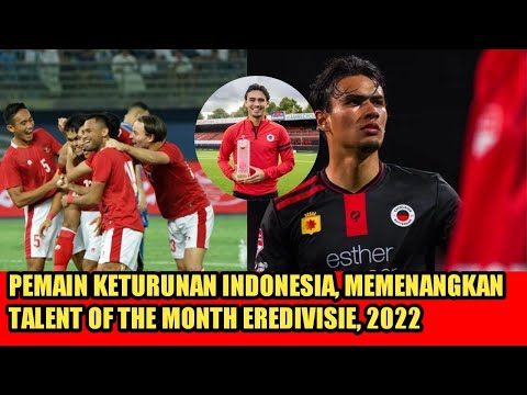 DAPAT PENGHARGAAN! pemain keturunan indonesia natan tjoe aon talent of the month Eredivisie