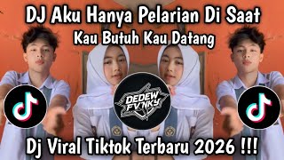 DJ AKU HANYA PELARIAN FULL BASS TREND TIKTOK TERBARU YANG KALIAN CARI 