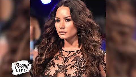 Demi Lovato Frees The Nipples With See-Through 2017 MTV VMAs Outfit