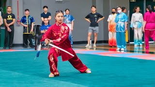 [2023] Judy Liu • Taijijian - 1st - 9.03 - Adv. Other Weapon | 24th Wushu Collegiates