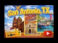 San Antonio Texas: Bexar Courthouse, The Alamo & Riverwalk