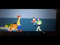 Toy Story 2 Woody Y Buzz Vs Oloroso Pete