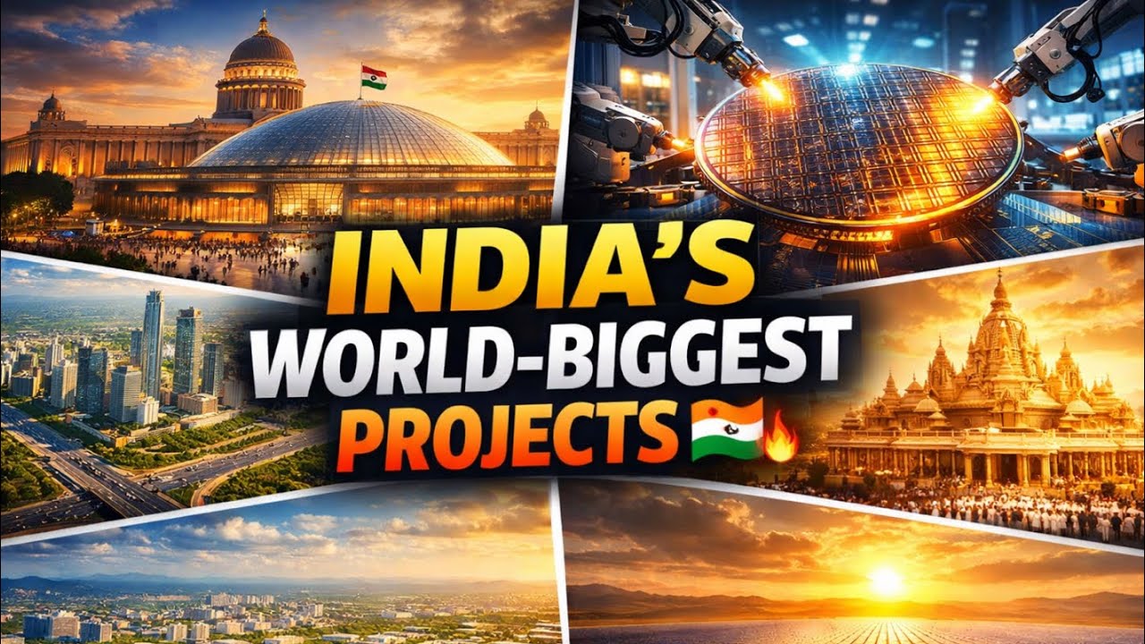 INDIA BUILDS THE WORLD’S BIGGEST!”— 5 PROJECTS That SHOCKED THE WORLD 😱 