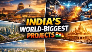 INDIA BUILDS THE WORLD’S BIGGEST!”— 5 PROJECTS That SHOCKED THE WORLD 😱