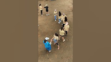 FUNNY OUTDOOR GAME FOR TEAM OUTING #shorts #outbound #teamwork #outboundtraining #icebreaking #games