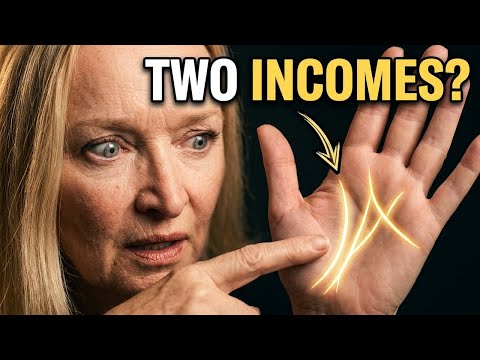 Two Income Sources Seen on the Palm Lines - Career, Home & Retirement Examples