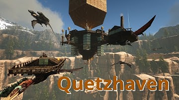 ARK Sky Platform Build - Quetzhaven (No Mods)