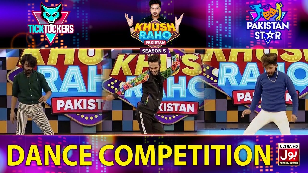 Dance Competition In Khush Raho Pakistan Season 5 Tick Tockers Vs