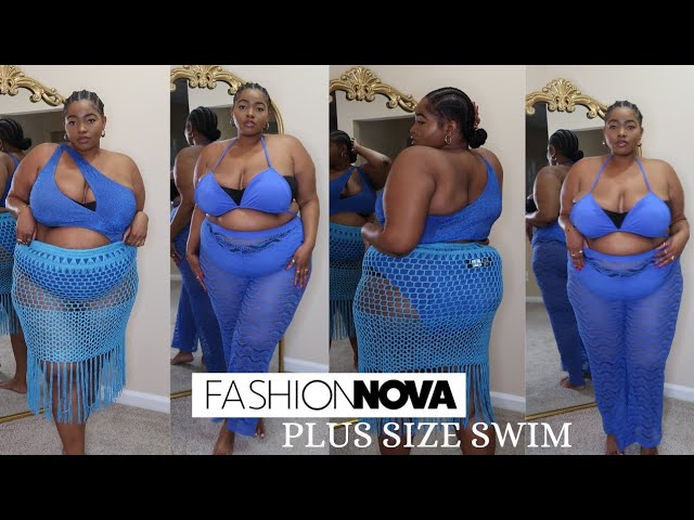 Fashion Nova Curve Greece Swimsuit Collection | Swimsuits And Coverups | Plus  Size Swimwear - YouTube