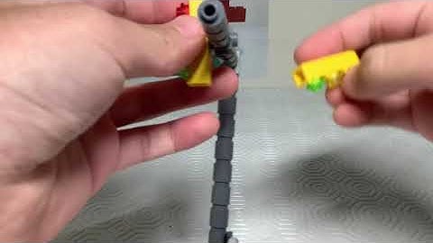 How to build a lego streetlight