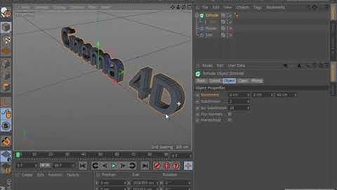 [시포디 강좌] 스플라인의 생성과 설정-1편: 시네마 4D(Cinema 4D Spline Settings)