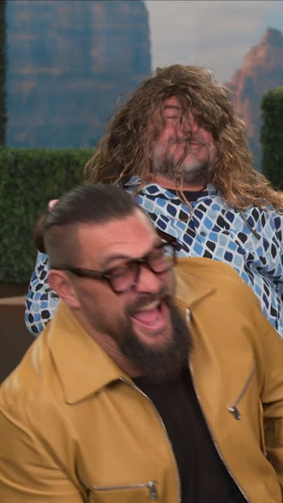 Jack Black does the best Jason Momoa impersonation in the world #funny #comedy #laughing