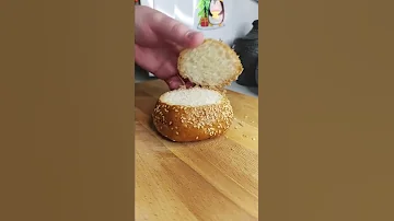 Когда нет формочек (кокотниц) ЖУЛЬЕН В БУЛКЕ