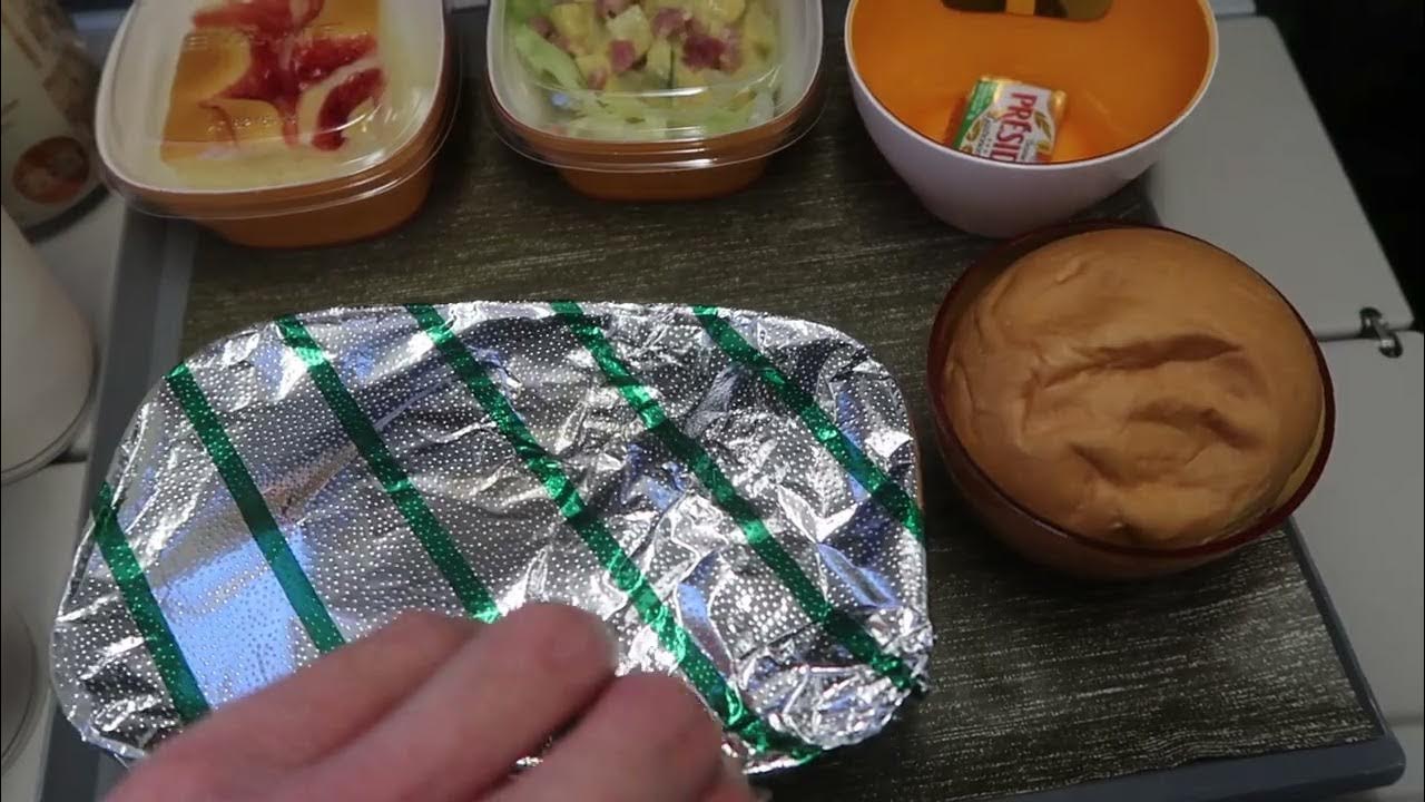 BR117 長榮航空飛機餐 EVA Airways meal YouTube