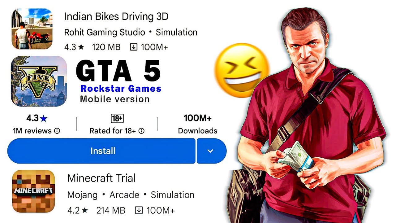 I Found Mobile Games BETTER Than Gta5