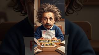 Einstein failed math?