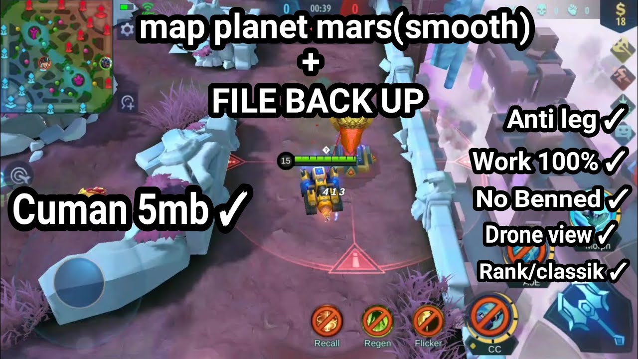 script Map planet mars mobile legends Terbaru