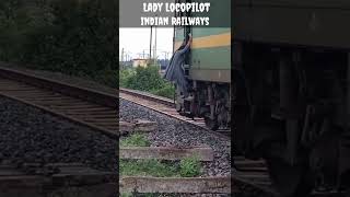 Indian Railways Female Locopilot Status ?? // Indian Railways Lady Driver // short indianrailways