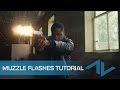 Tutorial how to composite muzzle flashes in after effects