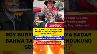 Download Lagu Egi Sujana Dianggap Berkhianat Pada Roy Suryo⁉️#jokowi #menkeu #purbaya #shorts #fyp #short #viral MP3