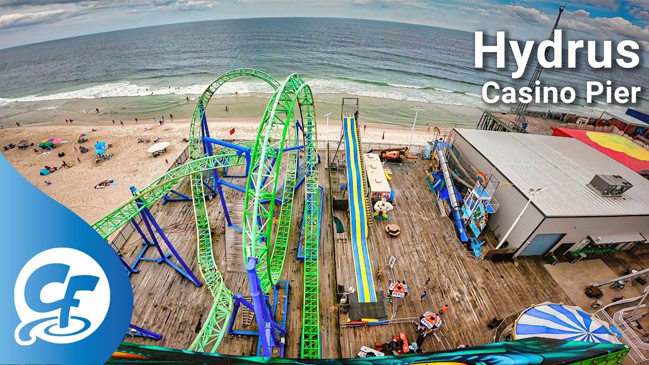 Hydrus front seat on-ride 5K POV @60fps Casino Pier