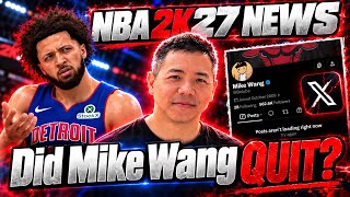 NBA 2K27 NEWS: Did Mike Wang QUIT?! 😳 His X Account Is GONE