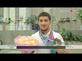 Yosh dzyudochilar tantanali kutib olindi