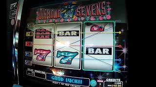 50BETS/1000CREDITS PLAY VIDEO - CRON ROYAL WHEEL DIAMOND SEVENS