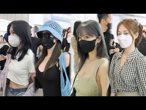 트와이스 미나 & 사나 & 모모 & 쯔위 직캠｜TWICE MINA & SANA & MOMO & TZUYU｜220512 인천공항｜S