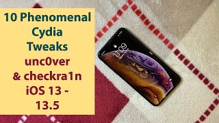 10 Phenomenal Cydia Tweaks (unc0ver & checkra1n iOS 13.5)