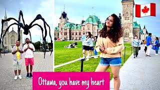 My Favourite Place in Canada | Spend a day in Ottawa with Us | Canada Hindi Vlog